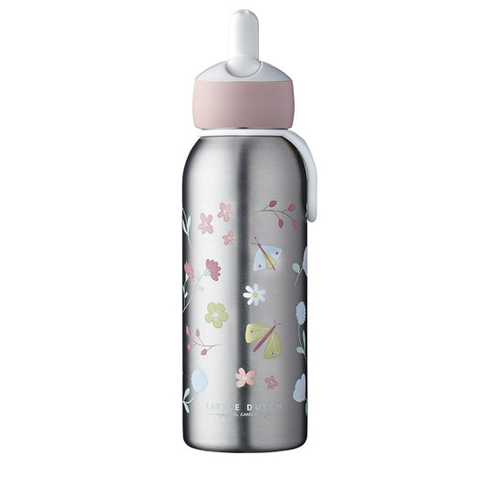 Little Dutch Flowers & Butterflies Borraccia Termica 350 ml - EmotionsToy