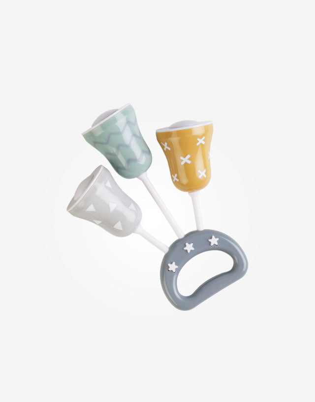 Saro Sonaglio Campanelle Menta-Grigio - EmotionsToy