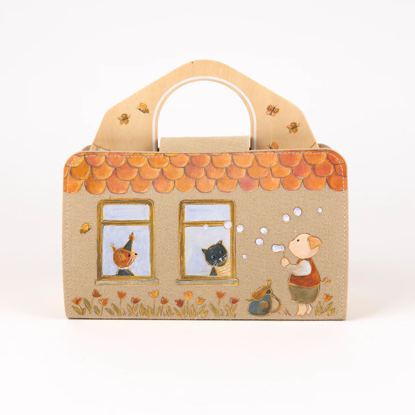 Casa delle bambole Egmont Toys "Scuola di Eddie il cane" mini mondo, dettagliata con elementi giocosi e colorati