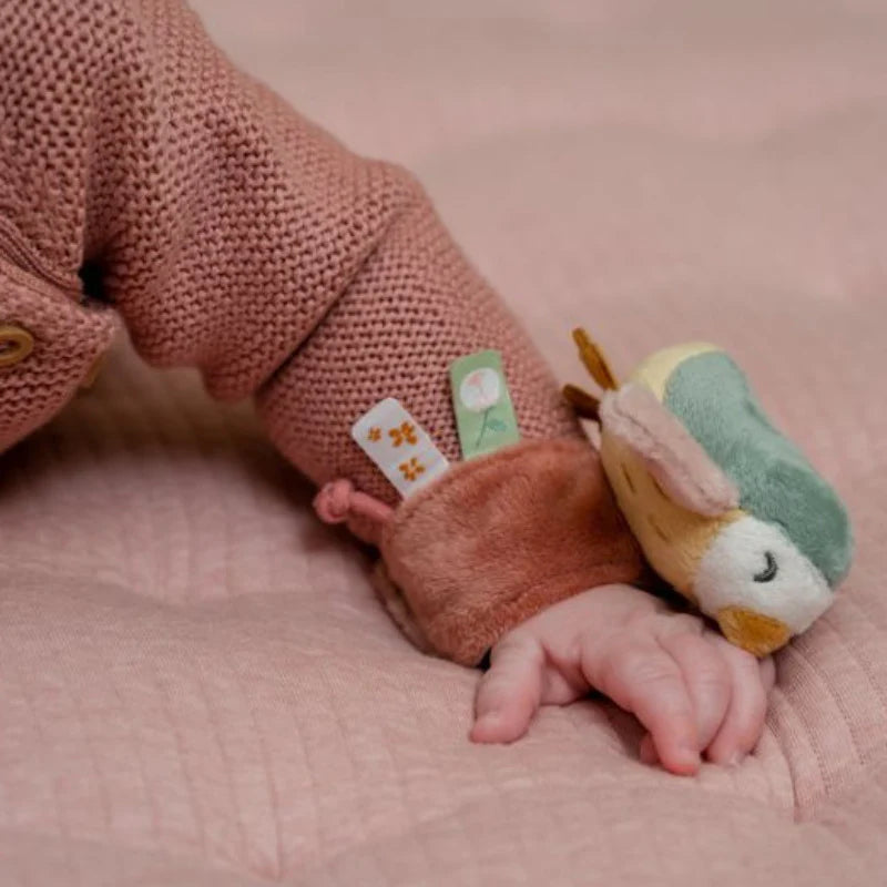 Little Dutch Flowers & Butterflies Braccialetto con sonaglio - EmotionsToy