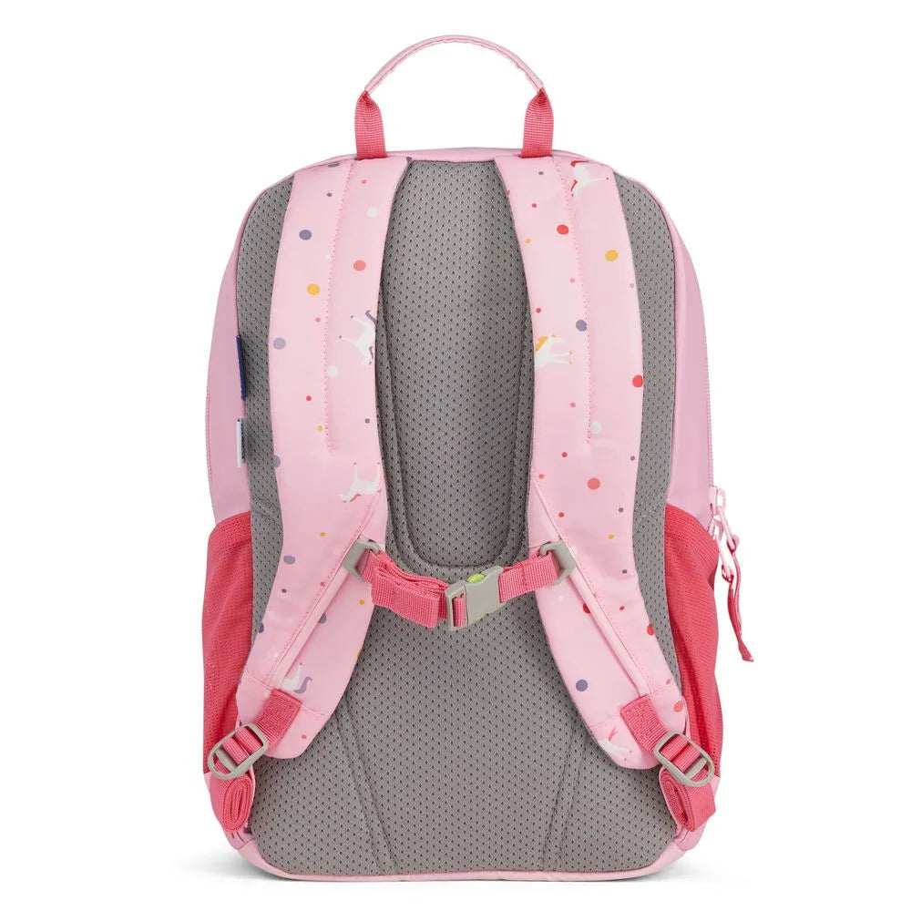 Zaino ergobag Easy Fantasy per tempo libero, con design colorato e dettagli vivaci, ideale per bambini e giovani.