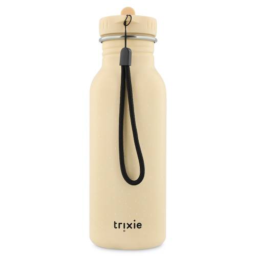 Borraccia Trixie in acciaio da 500 ml con disegno di Mrs. Unicorn, perfetta per acqua o snack per animali.