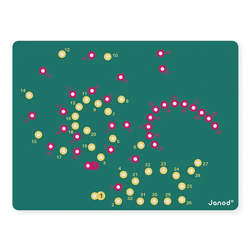 Janod Carte con allacciatura di animali