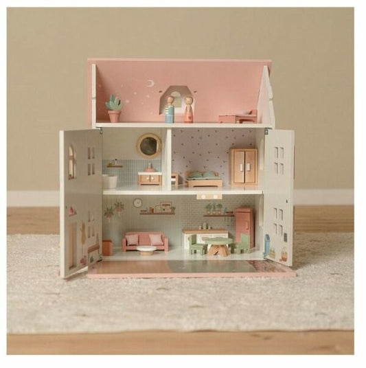 Little Dutch Casa delle Bambole in legno Rosa - EmotionsToy
