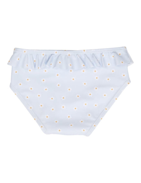 Costume bikini con volant Little Dutch per bimba Daisy Blue, mare, taglia 62/68, età 3-6 mesi, tessuto leggero e colorato