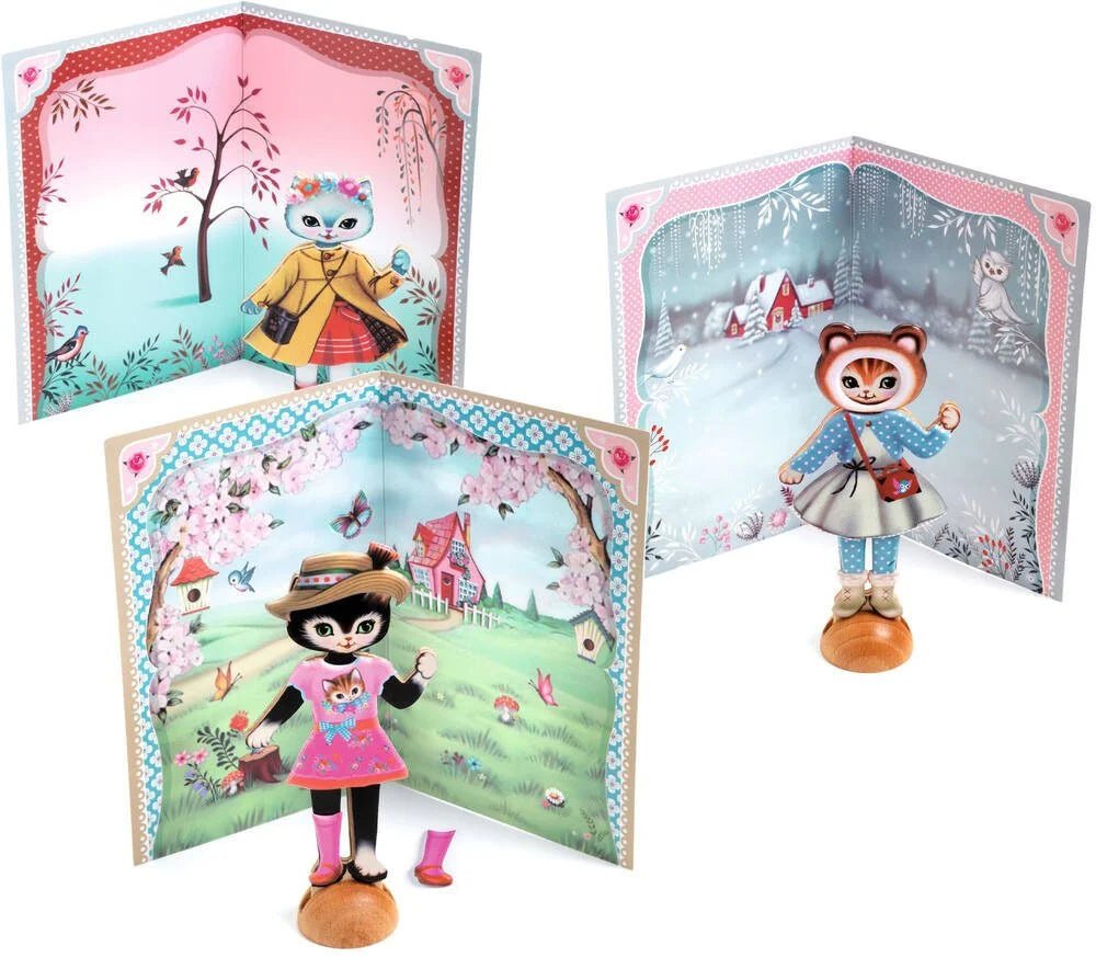 Djeco Collage Piccolo guardaroba - Emotions Toy