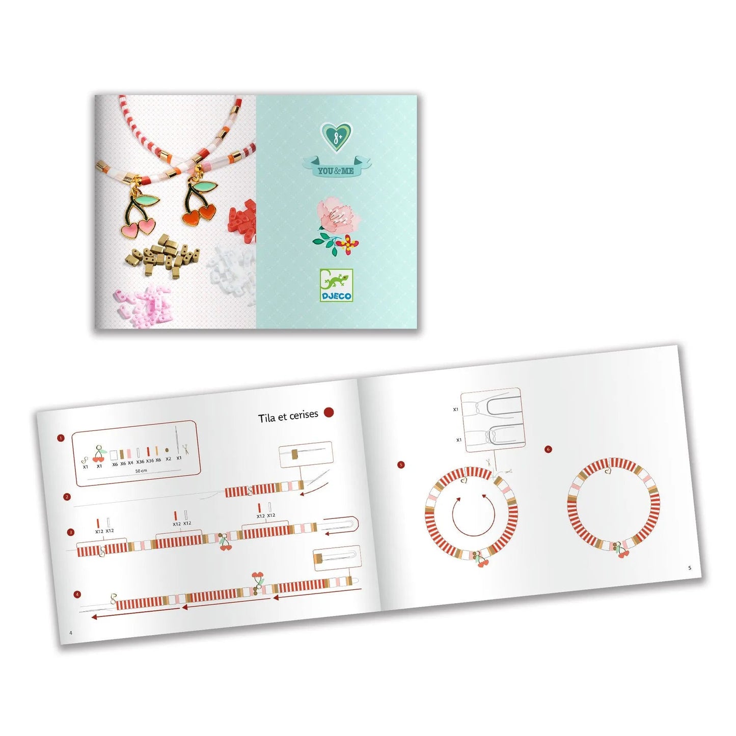 Djeco Gioielli da creare You & Me Ciliegie - Emotions Toy