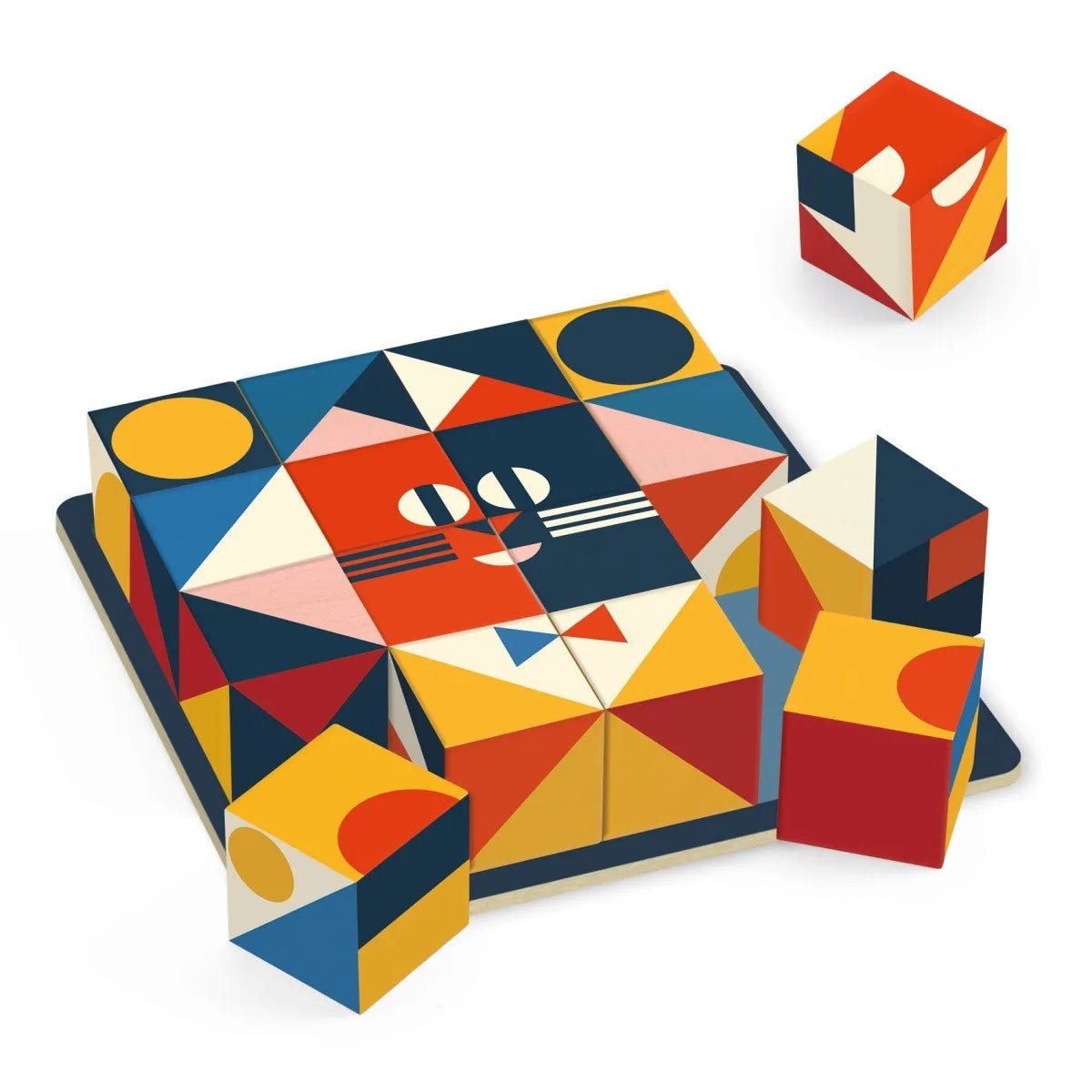Djeco Sologic Cubologic 16 - Emotions Toy