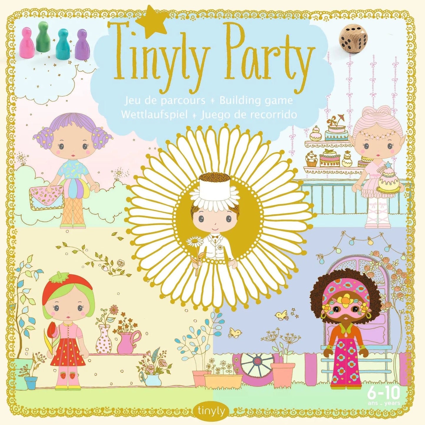 Djeco Tinyly Party - Emotions Toy