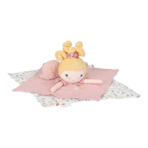 Doudou Fairy Mila di Little Dutch con fatina e dettagli colorati, morbido e ideale per i bambini.