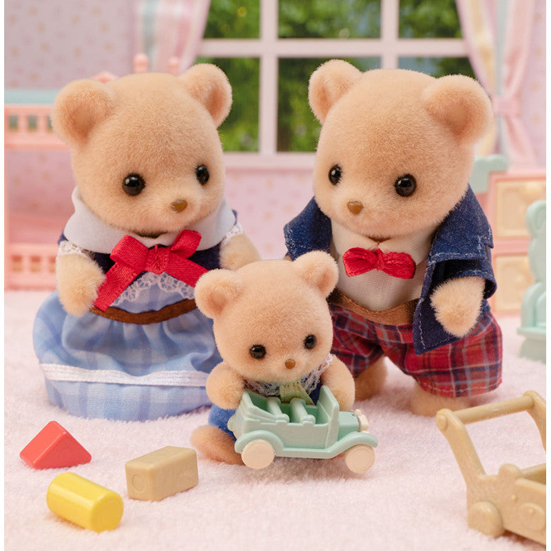 Epoch 5851 Sylvanian Families La famiglia dell'Orso Biscotto
