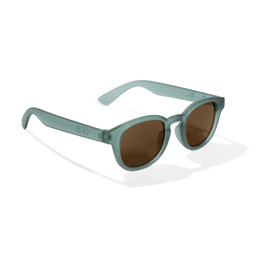 Occhiali da sole Little Dutch Ocean Green con montatura color verde e lenti scure, ideali per protezione e stile estivo.