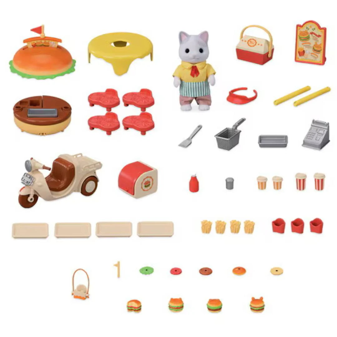 Epoch 5757 Sylvanian Families - Il Chiosco Hamburger
