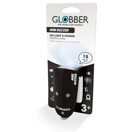 Globber Luce e clacson per monopattini Nero - EmotionsToy