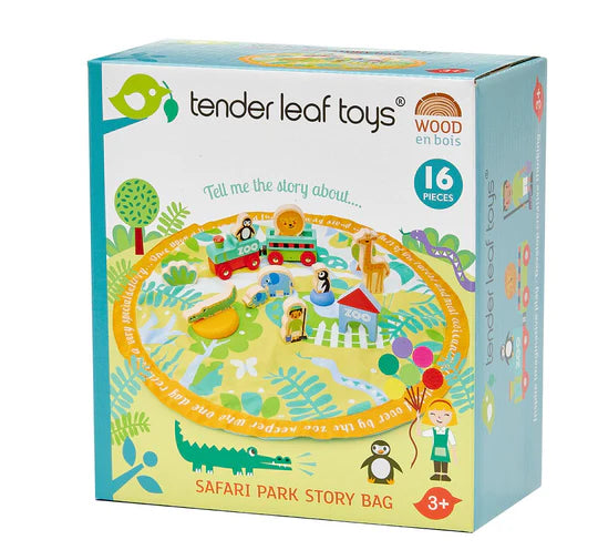 Tender Leaf Tappeto borsa storie Parco Safari - EmotionsToy