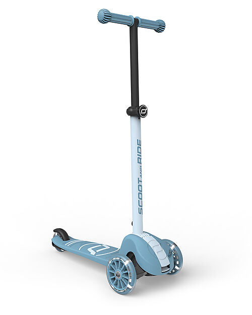 Scoot & Ride Monopattino Highwaykick 3S -Acciaio - da 3 a 6 anni