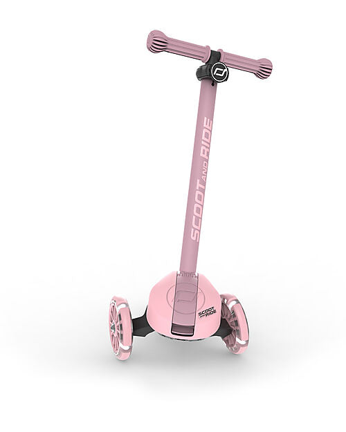 Scoot & Ride Monopattino Highwaykick 3S - Rosa - da 3 a 6 anni