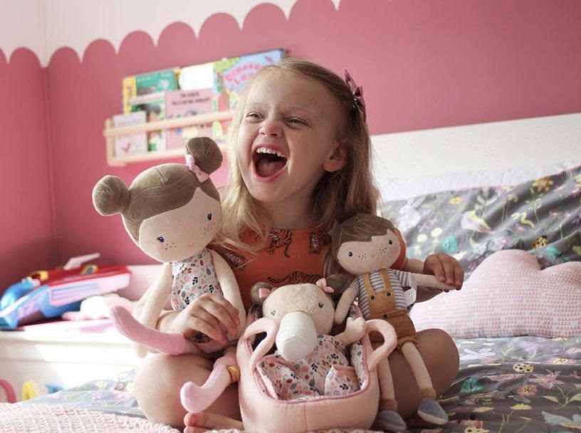Little Dutch Cuddle Doll Rosa 50 cm - EmotionsToy