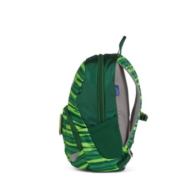 Zaino ergonomico ergobag Tempo Libero Jungle con spallacci regolabili, ideale per scuola e tempo libero, verde brillante.