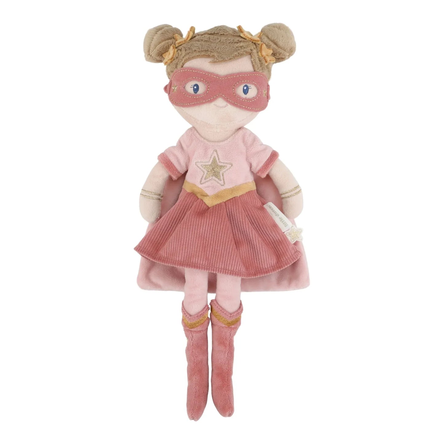 Little Dutch® Bambola Peluche Supereroina Rosa  35 cm