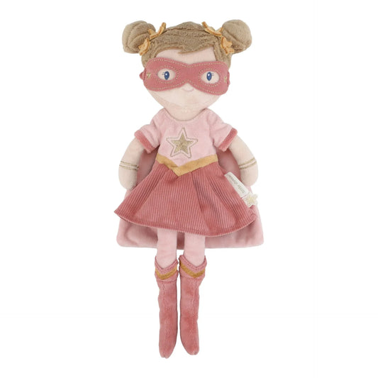 Little Dutch® Bambola Peluche Supereroina Rosa  35 cm