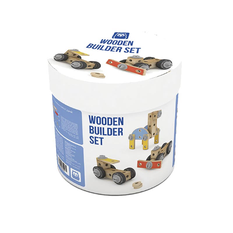 Eurekakids  Set di costruzioni in legno 3A+