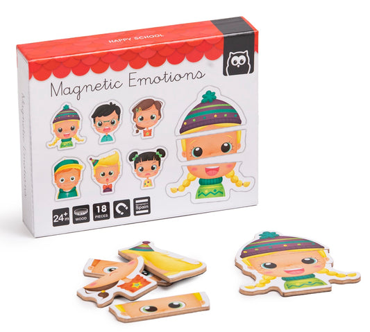 Eurekakids Emozioni Magnetiche Puzzle magnetico educativo in legno - Papers & Dreams - Dove i sogni dei bambini prendono forma