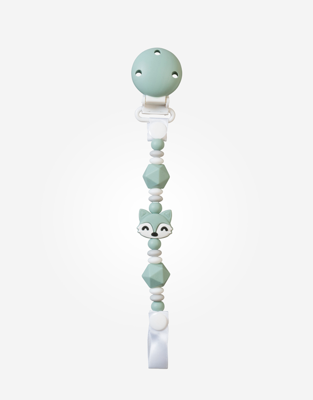 Saro Catenella per ciuccio Foxy Menta - Emotions Toy