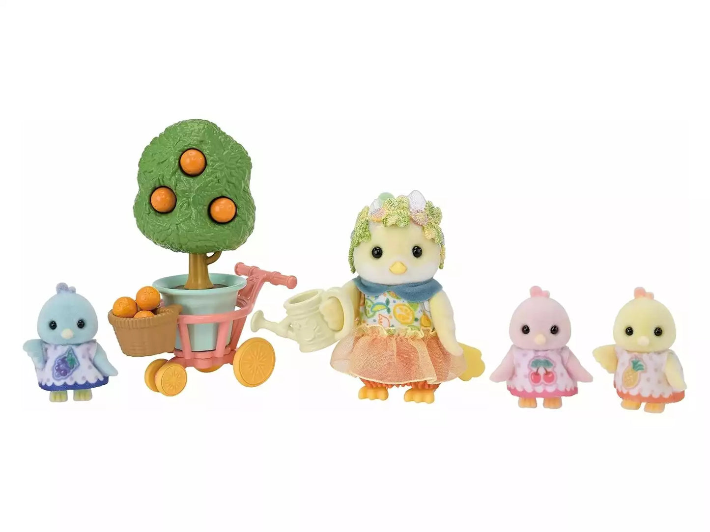 Epoch 5860 Sylvanian Families Famiglia uccelli agrumi