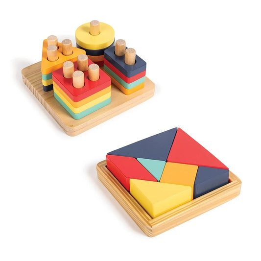 Eurekakids Montessori 2in1 Built-in Puzzle - Papers & Dreams - Dove i sogni dei bambini prendono forma