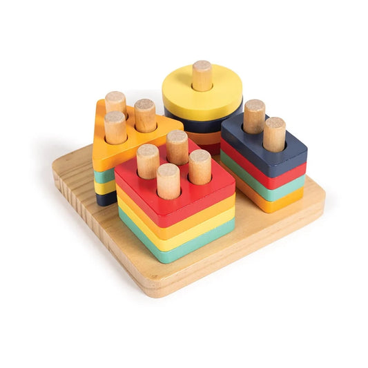 Eurekakids Montessori 2in1 Built-in Puzzle - Papers & Dreams - Dove i sogni dei bambini prendono forma