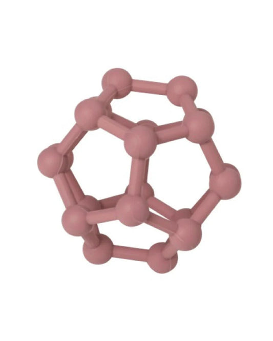 Eurekakids Pallina morbida 0M+ in silicone ROSA