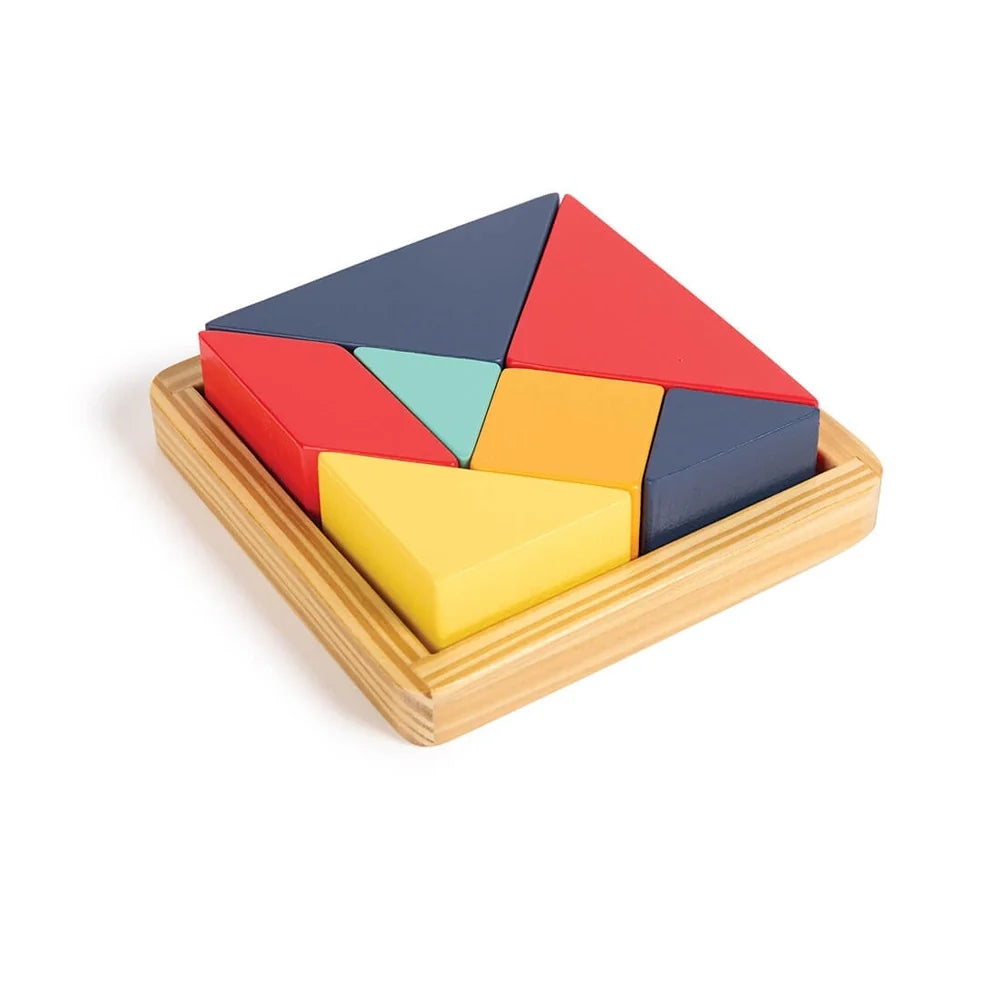 Eurekakids Montessori 2in1 Built-in Puzzle