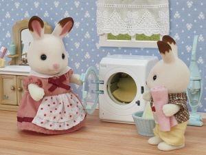 Epoch 5445 Sylvanian Family Lavatrice e aspirapolvere