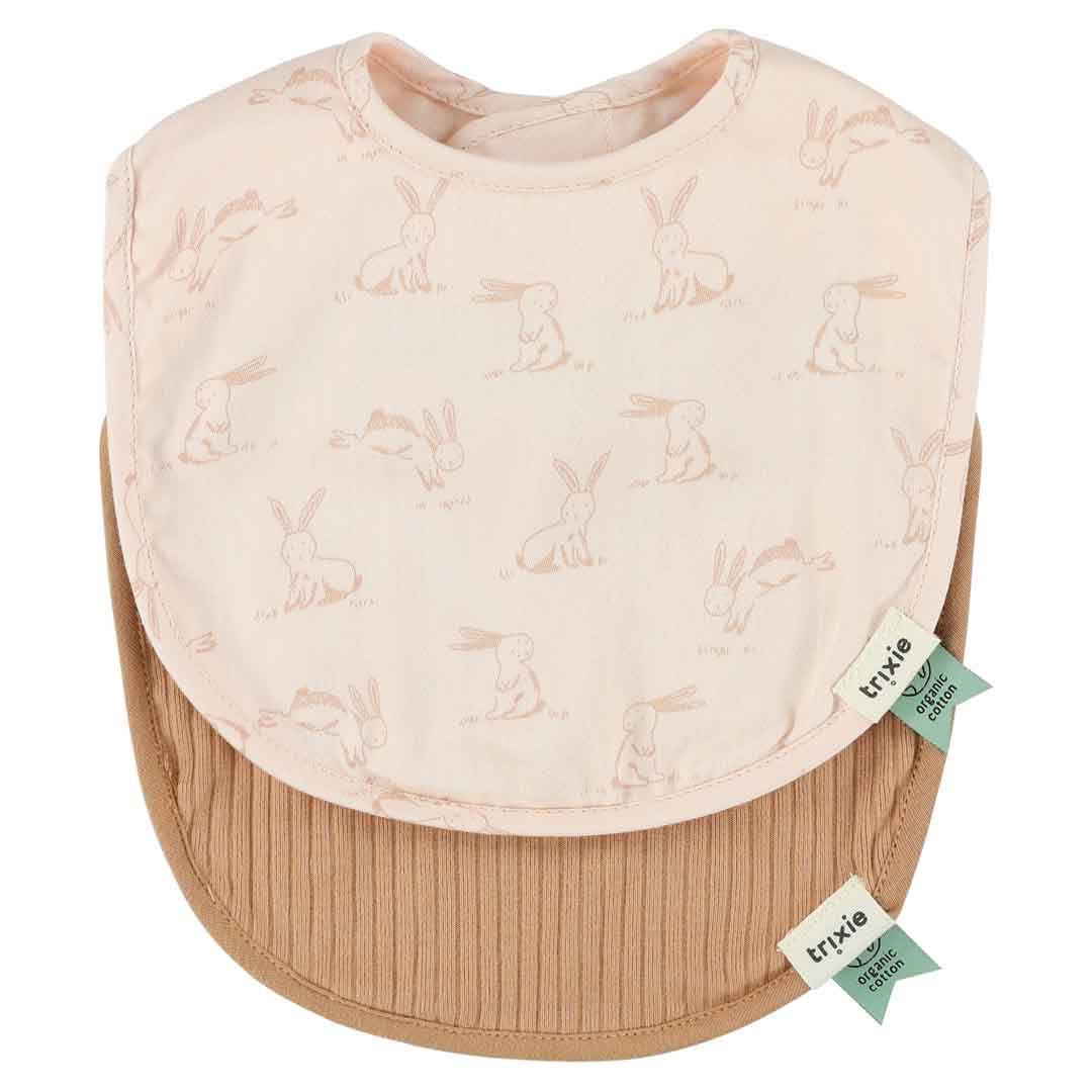Trixie 2 Bavaglini Per Neonati Mrs.Rabbit