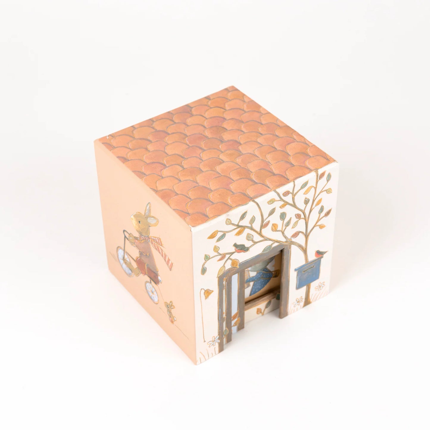 Cubetti impilabili Egmont Toys Casa di Lenny coniglio, giochi educativi in plastica colorata per bambini