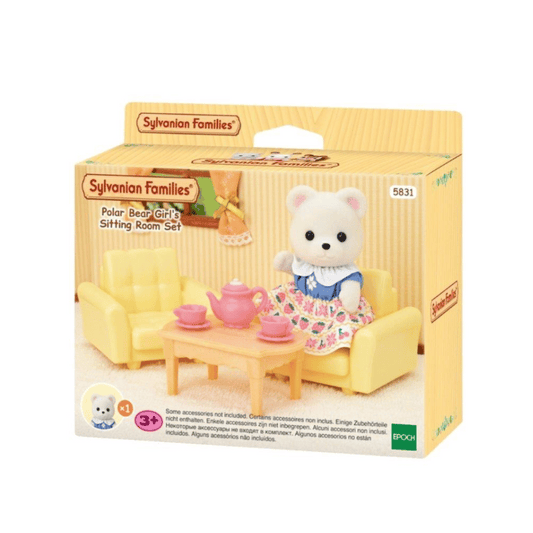 Epoch 5831 Sylvanian  Set Salotto con orsetta polare