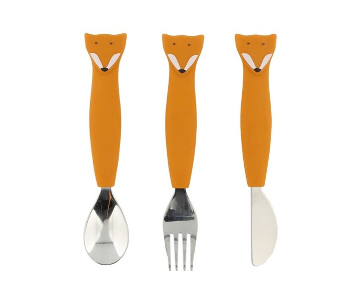 Trixie Set posate 3 pezzi Mrs.Fox