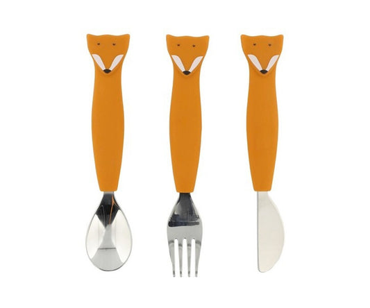 Trixie Set posate 3 pezzi Mrs.Fox