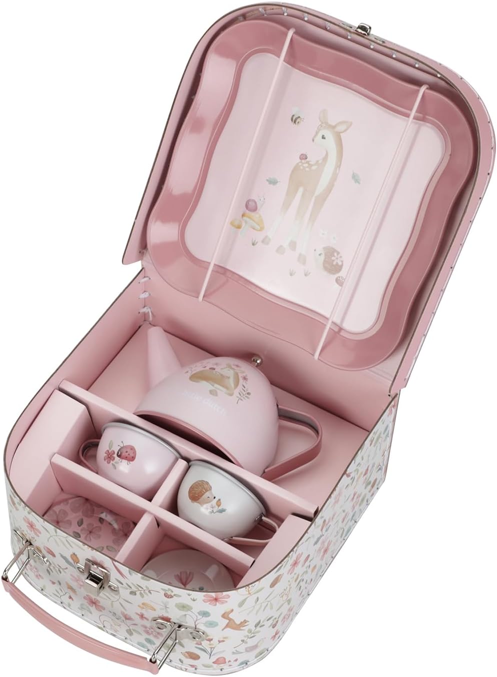 Little Dutch  Fairy Garden Set da tè con valigetta