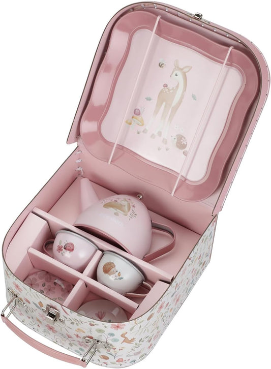 Little Dutch  Fairy Garden Set da tè con valigetta