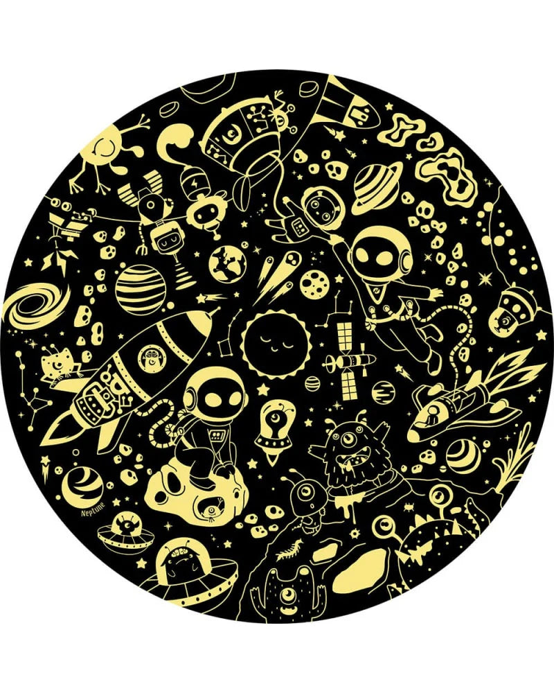 Eurekakids Fluo Space Puzzle 100 Pieces 6A+