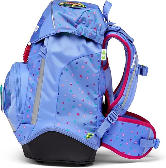 Zaino ergobag per scuola elementare PRIME ADORABEAR, colorato e resistente, con scomparti spaziosi e design divertente per bambini.