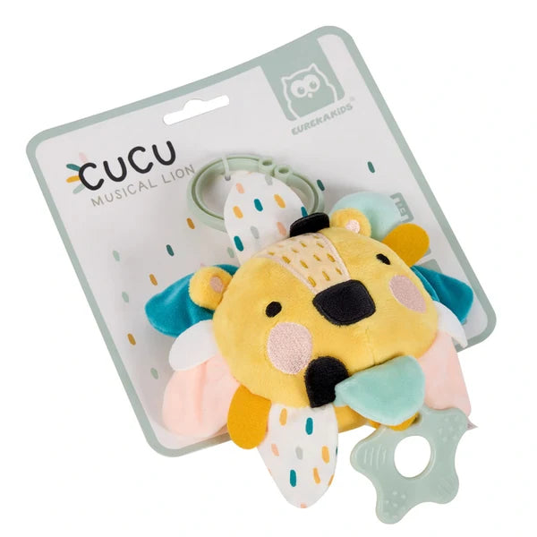 Eurekakids Cucu Peluche Musicale - Leone