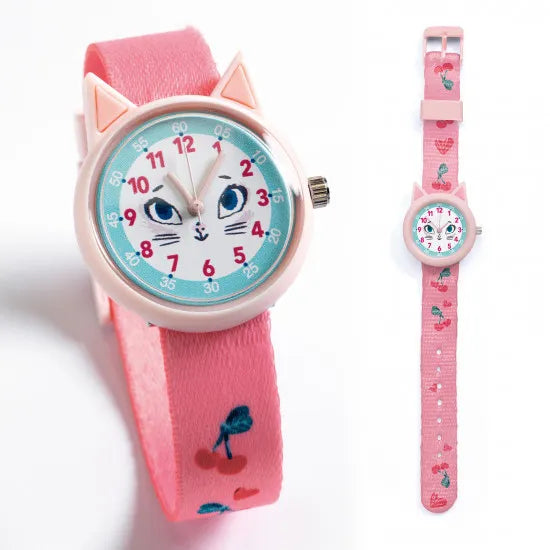 Djeco Ticlock Orologio al quarzo Gattina