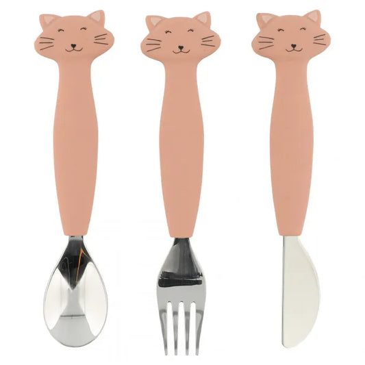 Trixie Set posate 3 pezzi Mrs.Cat