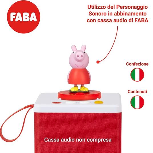Faba FFR13913 Peppa Pig Storie sonore per Faba
