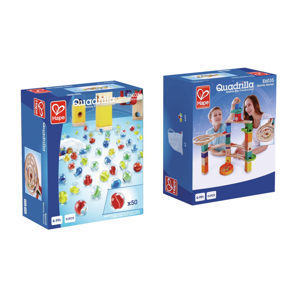 Hape E6035 Quadrilla Biglie da corsa