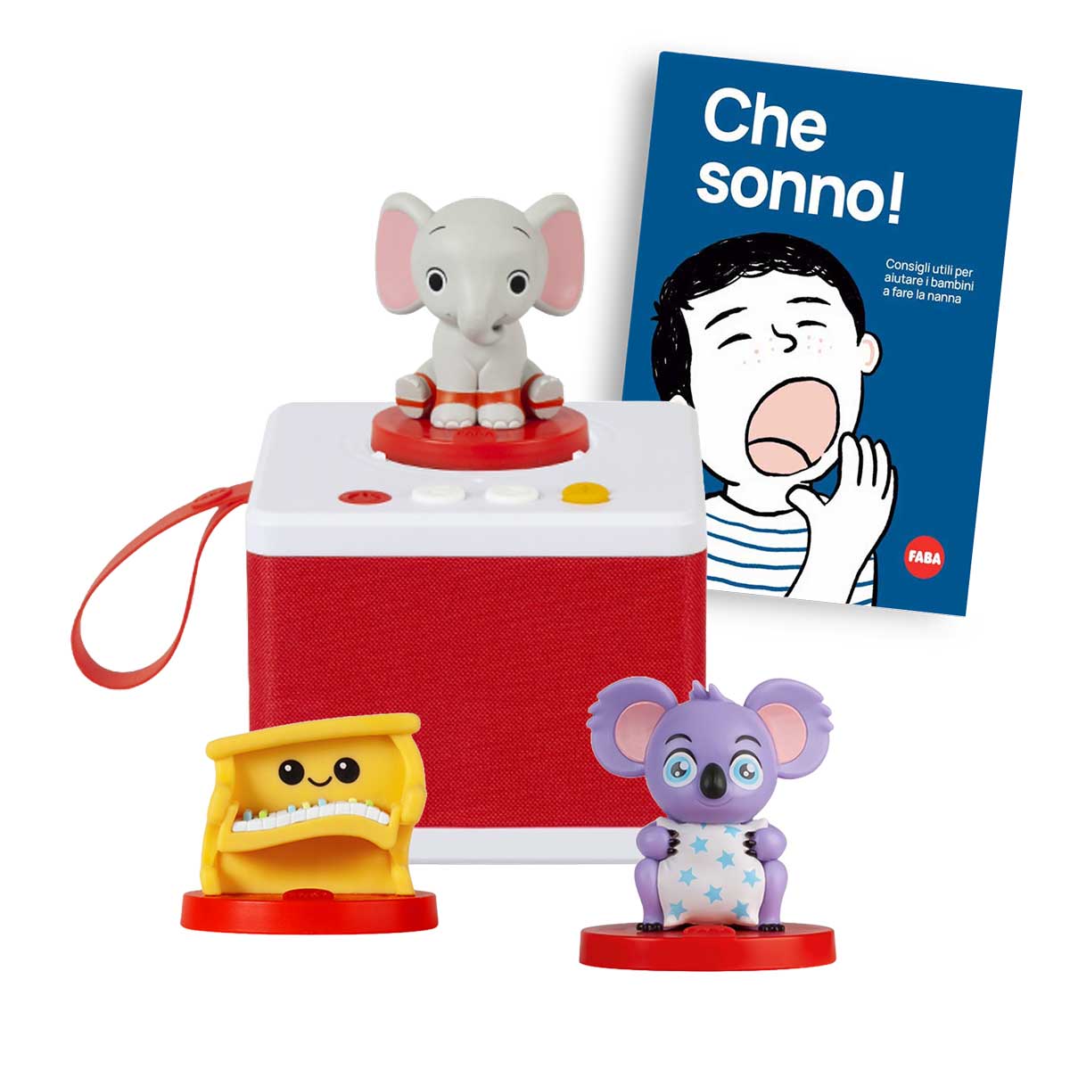 Faba BUNDLE008 Raccontastorie interattivo con personaggi Coccole per la nanna
