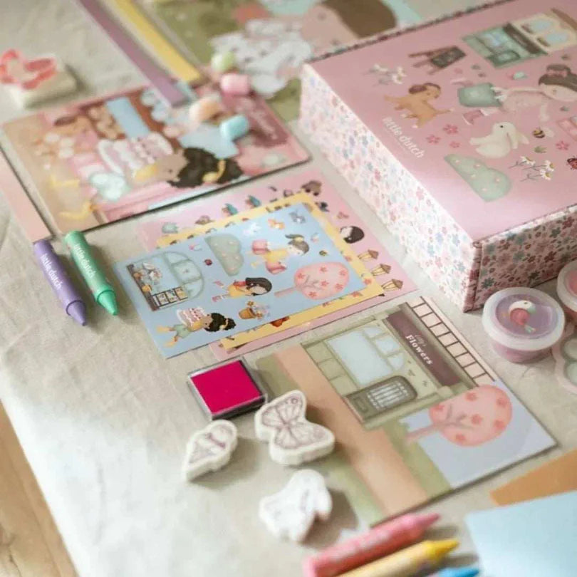 Little Dutch® Set creativo XL Rosa & Friends